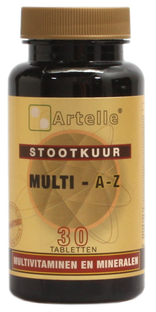 Artelle Stootkuur Multi A-Z tabletten 30TB Artelle Stootkuur Multi A-Z tabletten 30TB