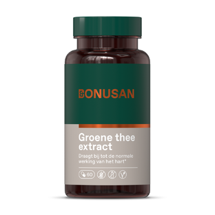 Bonusan Groene Thee Extract Capsules 60CP Bonusan Groene Thee Extract Capsules 60CP