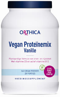 Orthica Vegan Proteïnemix Vanille 840GR