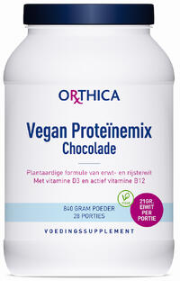 Orthica Vegan Proteïnemix Chocolade 840GR
