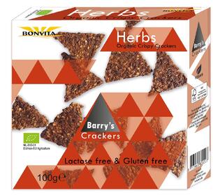 BonVita Barry's Herbs Crispy Crackers 100GR