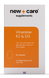 New Care K2 & D3 Capsules 60CP verpakking voorzijde