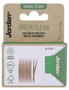 Jordan Green Clean Tandenstokers 100ST Jordan Green Clean Tandenstokers 100ST