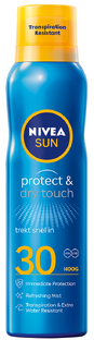 De Online Drogist Nivea Sun Protect & Dry Touch Refreshing Spray SPF30 200ML aanbieding