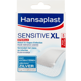 Hansaplast Sensitive XL Pleisters 5ST