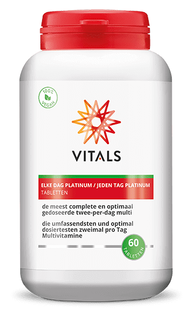Vitals Elke Dag Platinum Tabletten 60TB Vitals Elke Dag Platinum Tabletten 60TB