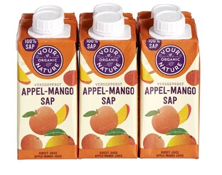 Your Organic Nature Appel Mango Sap 6 pakjes 1200ML Your Organic Nature Appel Mango Sap 6 pakjes 1200ML