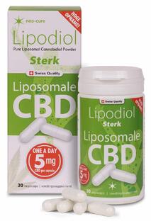 Neo Cure Lipodiol Sterk Liposomale CBD 5mg Vegacaps 30VCP