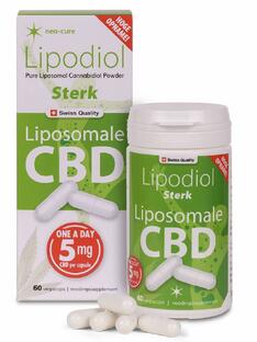 Neo Cure Lipodiol Sterk Liposomale CBD 5mg Vegacaps 60VCP