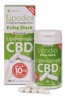 Neo Cure Lipodiol Extra Sterk Liposomale CBD 10mg Vegacaps 30VCP