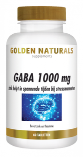 Golden Naturals Gaba 1000 mg 60TB Golden Naturals Gaba 1000 mg 60TB
