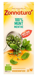 Zonnatura 100% Munt Thee 20ST Zonnatura 100% Munt Thee 20ST
