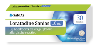 Sanias Loratadine 10 mg Tabletten 30TB