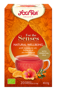 Yogi Tea For The Senses Natural Wellbeing 20ST