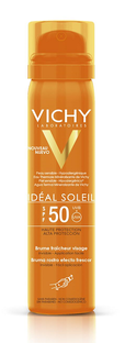 Vichy Ideal Soleil Frisse gezichtsmist met SPF50 75ML