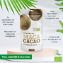 Purasana Vegan Maca Cacao Raw Powder Mix 200GRvoordelen