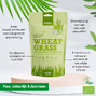 Purasana Wheat Grass Vegan Tarwegrassap Poeder 200GRvoordelen