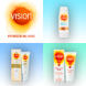 Vision Natural Bronze SPF30 180ML varianten zonbescherming