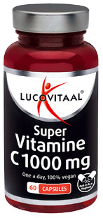Lucovitaal Super Vitamine C 1000mg Capsules 60CP  Lucovitaal Super Vitamine C 1000mg Capsules 60CP