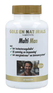 Golden Naturals Multi Man Tabletten 60VTB Golden Naturals Multi Man Tabletten 60VTB