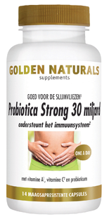 Golden Naturals Probiotica Strong 30 Miljard Capsules 14VCP
