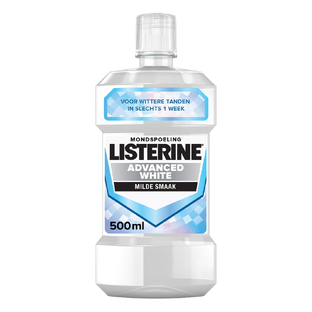 Listerine Mondwater Advanced White Mild 500ML