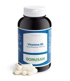 Bonusan Vitamine B5 Pantotheenzuur 500mg Capsules 90CP