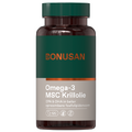 Bonusan Omega-3 MSC Krillolie Softgels 120SG Bonusan Omega-3 MSC Krillolie Softgels 120SG