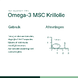 Bonusan Omega-3 MSC Krillolie Softgels 120SG 100522