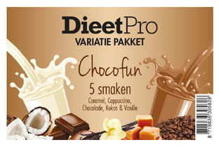 DieetPro Variatie Pakket Chocofun 110GR