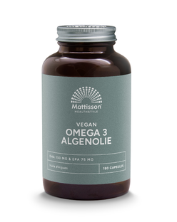 Mattisson HealthStyle Omega 3 Algenolie 180VCP 