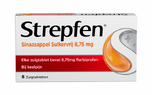 Strepfen Sinaasappel Suikervij 8.75 mg Zuigtabletten 8TB