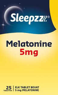 Sleepzz Melatonine 5mg Tabletten 25ST