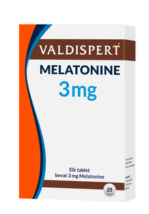 Valdispert Melatonine 3 mg Tabletten 25TB