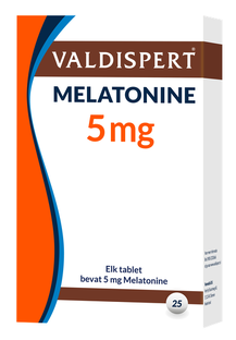Valdispert Melatonine 5 mg Tabletten 25TB