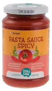 TerraSana Pikante Tomatensaus 340GR TerraSana Pikante Tomatensaus 340GR
