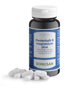 Bonusan Oesterkalk & Magnesium Plus Tabletten 70TB