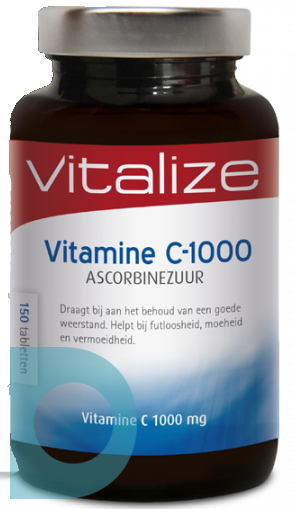 rekenkundig Naschrift besluiten Vitalize Vitamine C-1000 Ascorbinezuur Tabletten 150ST