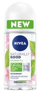 Nivea Naturally Good Bio Green Tea Deodorant Roll-On 50ML