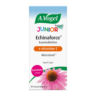 A.Vogel Echinaforce Junior met Vitamine C Kauwtabletten 80ST A.Vogel Echinaforce Junior met Vitamine C Kauwtabletten 80ST