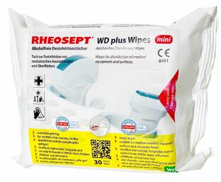 Rheosept WD Plus Wipes Mini 30ST