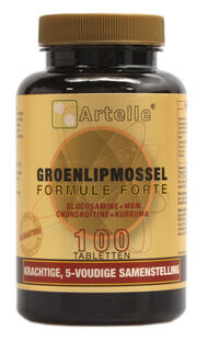 Artelle Groenlipmossel Formule Forte Tabletten 100TB