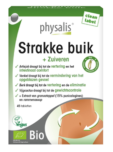 Physalis Strakke Buik Tabletten 45TB Physalis Strakke Buik Tabletten 45TB