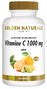 Golden Naturals Vitamine C 1000mg Puur Capsules 180VCP