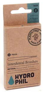 Hydrophil Interdentale Ragers Maat 2. Gemiddeld 6ST Hydrophil Interdentale Ragers Maat 2. Gemiddeld 6ST