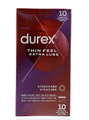 Durex Condoom Thin Feel Extra Lube 10ST Durex Condoom Thin Feel Extra Lube 10ST