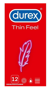 Durex Condoom Thin Feel 12ST Durex Condoom Thin Feel 12ST