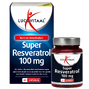 Lucovitaal Super Resveratrol 100mg Capsules 30CPverpakking + pot