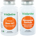 VitOrtho Meer-in-1 Vrouw Tabletten + Menopauze Formule Capsules 2ST