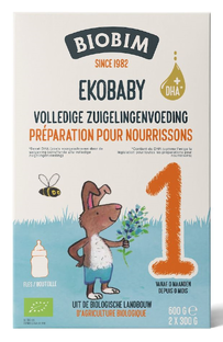Biobim Ekobaby 1 0mnd+ 600GR Biobim Ekobaby 1 0mnd+ 600GR